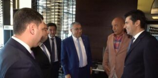 Работна среща между Кирил Петков и Илхам Алиев