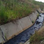 Разлив на гудрон