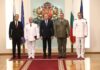 Румен Радев удостои офицери с висши военни звания
