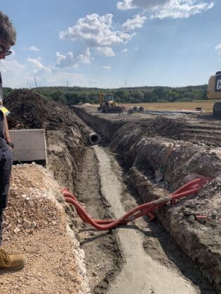 Диспечерски център, с. Стамболийски - канал в строителство