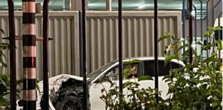 Автомобил, участвал в катастрофата