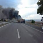 Горящ автобус