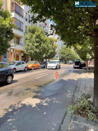 Горящ автомобил