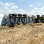 Катастрофирал тир, товарен автомобил