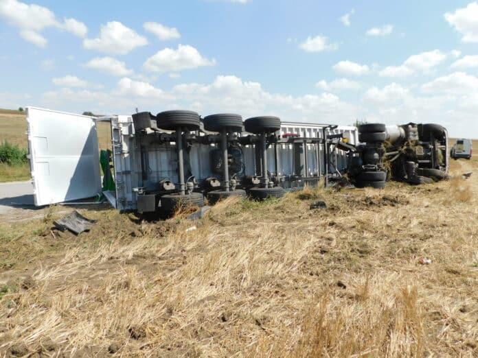 Катастрофирал тир, товарен автомобил