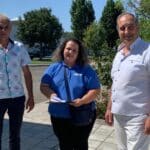 Награждаване на Мария Добрева