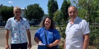 Награждаване на Мария Добрева