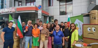 Акция на Мая Манолова