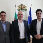 Александър Пулев, д-р Илин Димитров и Атанас Пеканов