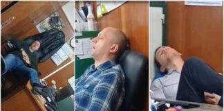 Полицаи от ОДМВР-Бургас спят в работно време