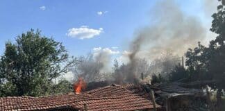 Пожар в Деветинци