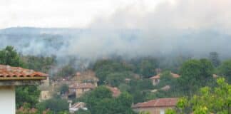 Пожар в Градец