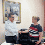 Проф. Сашо Пенов и инж. Розалия Личева