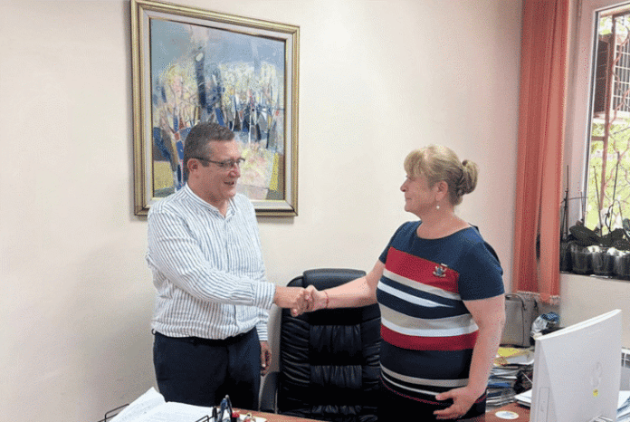 Проф. Сашо Пенов и инж. Розалия Личева