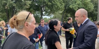 Румен Радев в Бургас