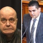 (от ляво надясно) Слави Трифонов, Радостин Василев