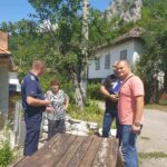 Служители на ОДМВР-Перник в Трън