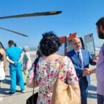 Транспортиране на пострадалите деца