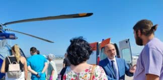 Транспортиране на пострадалите деца