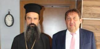 Видинският митрополит Даниил и арх. Иван Шишков