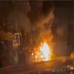 Горяща кола