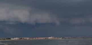 Бурята над Поморие