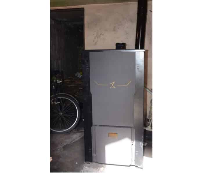 Модерен котел на пелети