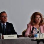 Илияна Йотова по време на дискусията