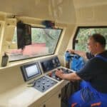 Кабината на локомотива