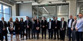 Министър Николай Стоянов и дипломати