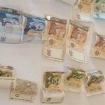 Намерени банкноти в Перник