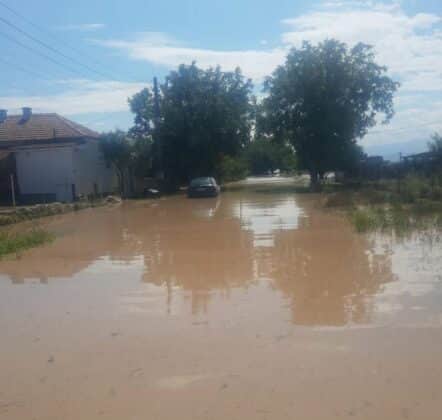 Наводнение в село Трилистник