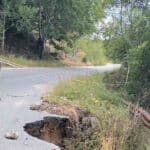 Път, наводнение