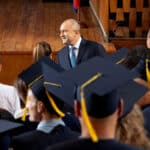 Президентът Румен Радев пред студенти