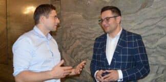 Проф. Вечев и министър Пулев