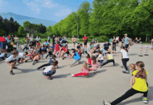 Спортуващи ученици