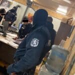 Спецакция. Снимка: ОДМВР-Бургас