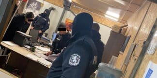 Спецакция. Снимка: ОДМВР-Бургас