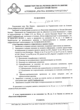 Решение на АПИ