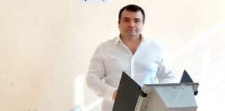 Константин Бачийски гласува