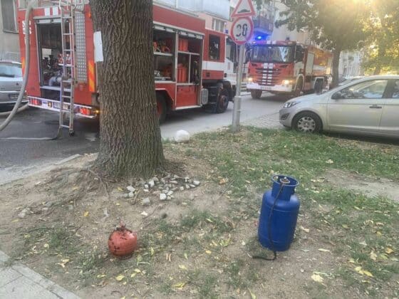 Пожар в Пловдив