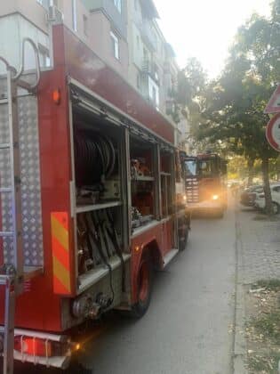 Пожар в Пловдив