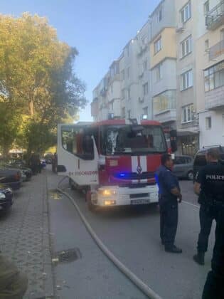 Пожар в Пловдив
