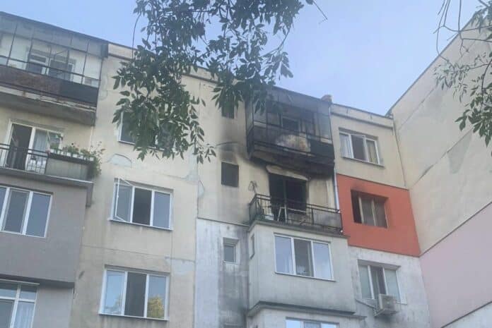 Пожар в Пловдив