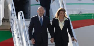 Румен Радев и Десислава Радева