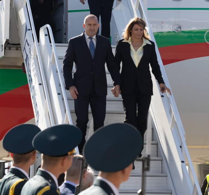 Румен Радев и Десислава Радева