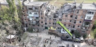 Разрушения в Николаев