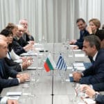 Среща на Румен Радев и Кириакос Мицотакис