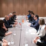 Среща на Румен Радев и Стево Пендаровски