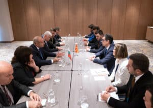 Среща на Румен Радев и Стево Пендаровски